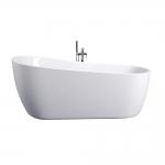 Отдельностоящая акриловая ванна Cerutti Spa Viva CT9127 170x75 Белая